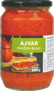 Praženi Blagi Ajvar Tuš 680 g
