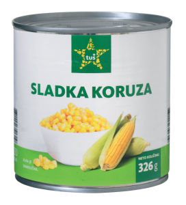 Sladka Koruza Tuš 326 g 