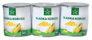 Sladka Koruza Tuš 3 x 160 g