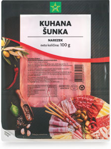 Narezek Tuš kuhana šunka, 100g