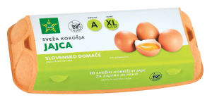 Jajca XL Tuš Hlevska Reja 10 jajc