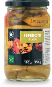 Feferoni Tuš blago pekoči, 330 g