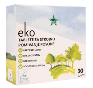 Tablete TUŠ za strojno pomivanje posode Eko, 30/1