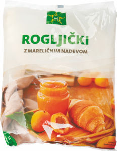Rogljiči Tuš francoski, polnjeni z marmelado, 900g