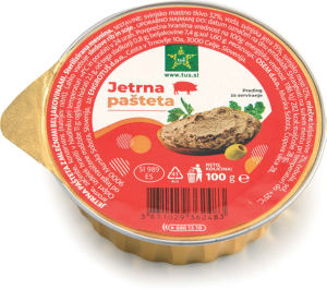 Pašteta Tuš jetrna, 100g