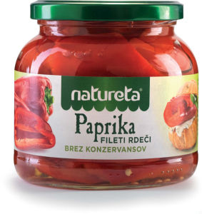 File Rdeče Paprike Natureta 530 g 