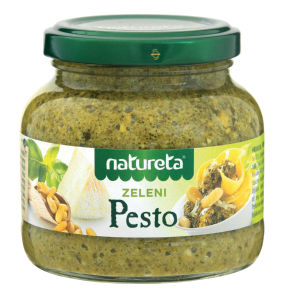 omaka zeleni pesto, natureta, 185 g