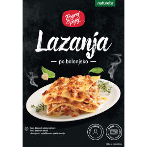 lazanja po bolonjsko pogrej in pojej, natureta, 400g