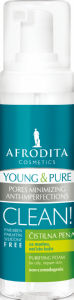 čistilna pena young & pure, afrodita, 150 ml
