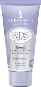 krema za obraz & telo kids natural, afrodita, 75 ml