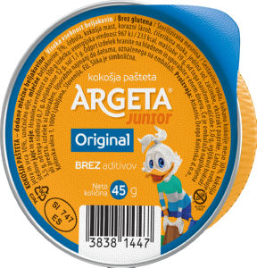 kokošja pašteta junior, argeta, 45 g