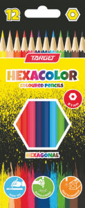 Barvice Target, šesterokotne, Hexacolor, 12/1