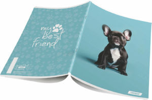 Zvezek A4, karo Target, My Best Friend, 54 listni