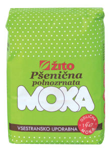 pšenična polnozrnata moka dobro, žito, 1 kg
