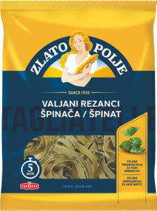 valjani špinačni rezanci