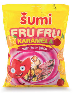 Bonboni Šumi karamele Fru fru, 400g