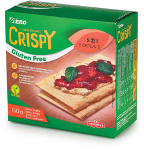 kruhki 5 žit crispy brez glutena