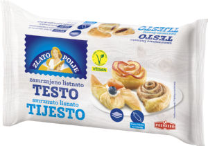 listnato testo, zlato polje, zamrznjeno, 500 g