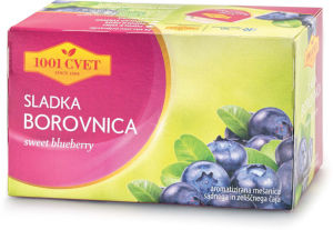 čaj sladka borovnica
