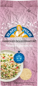 parboiled dolgozrnati riž