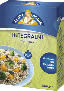 rjavi riž, zlato polje, 500 g