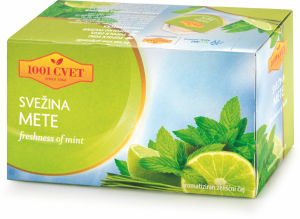 Zeliščni Čaj Svežina Mete 1001 Cvet 34 g 