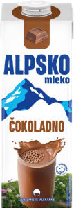 alpsko mleko čokoladno, 1l