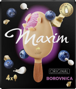 Sladoled Maxim Borovnica 100 ml