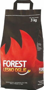 Oglje Forest, lesno, 3 kg