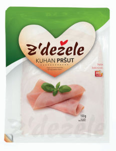 Narezek kuhan pršut, 150g