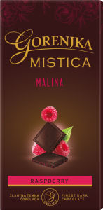 temna čokolada malina
