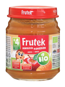 Bio Otroška Kašica Frutek Jabolko Korenček 120 g 