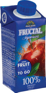 sok jabolko superior, fructal, 0,2l