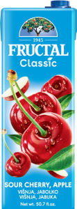 negazirana brezalkoholna sadna pijača višnja, fructal classic, 1,5l