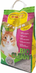 posip za mačje stranišče bio clean, hobby cat, 5 kg
