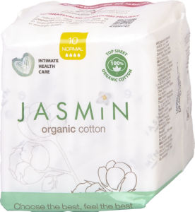 Higienski vložki Jasmin, normal, Organic A10