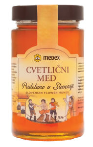 cvetlični med, slovensko poreklo, medex, 450 g