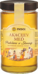 slovenski med akacija, medex, 900 g