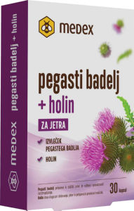 Prehransko Dopolnilo Pegasti Badelj 30 kapsul