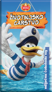 mlečna čokoladica kraljestvo živali