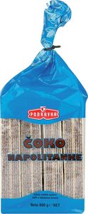 napolitanke čokoladne kocke, podravka, 800 g