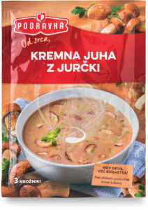 kremna juha z jurčki