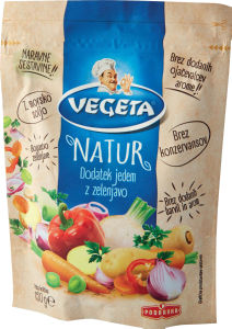 dodatek jedem z zelenjavo natur
