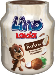 mlečni kremni namaz lino lada kokos