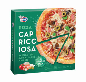 pizza capricciosa, ledo, zamrznjeno, 330 g