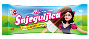 Sladoled Sneguljčica, vanilija