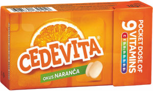 Bonboni Cedevita, pomaranča, 18 g