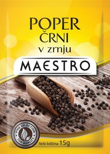 Črni Poper v Zrnju Maestro 15 g 