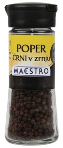 poper črni v zrnju, maestro, 42g