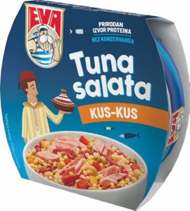 tuna solata kus kus